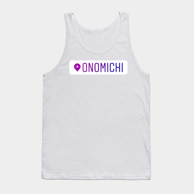 Onomichi Instagram Location Tag Tank Top by RenataCacaoPhotography